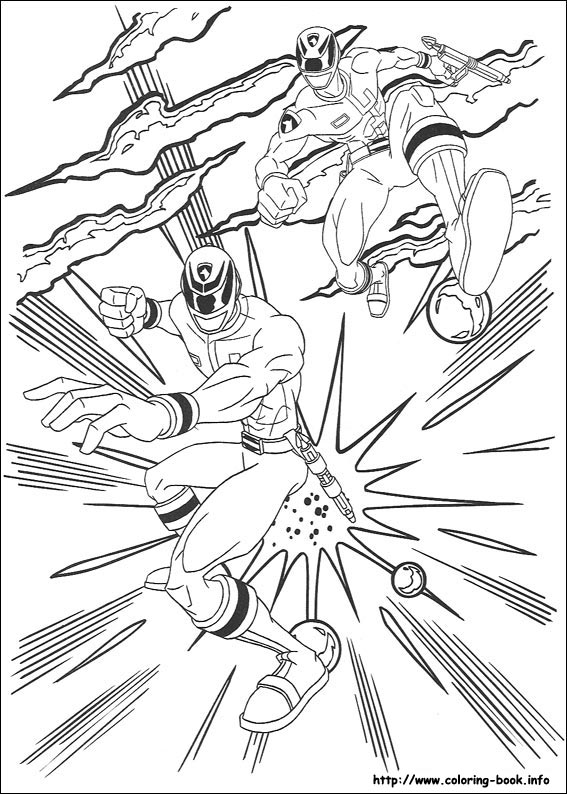 Mewarnai Gambar Power Ranger – BAHAN SEKOLAH MINGGU